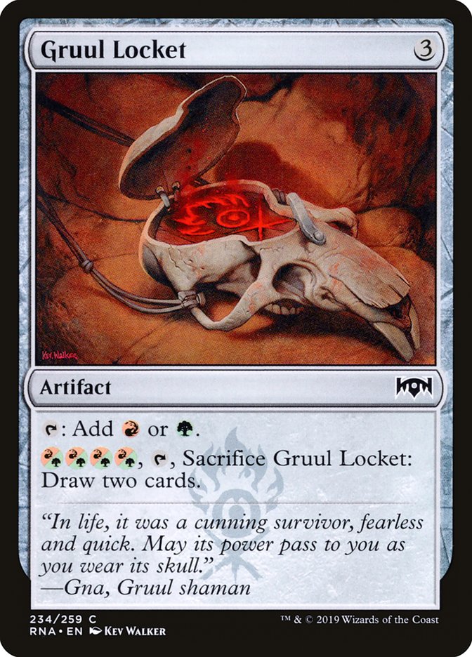 Gruul Locket [Ravnica Allegiance] | Gamers Paradise