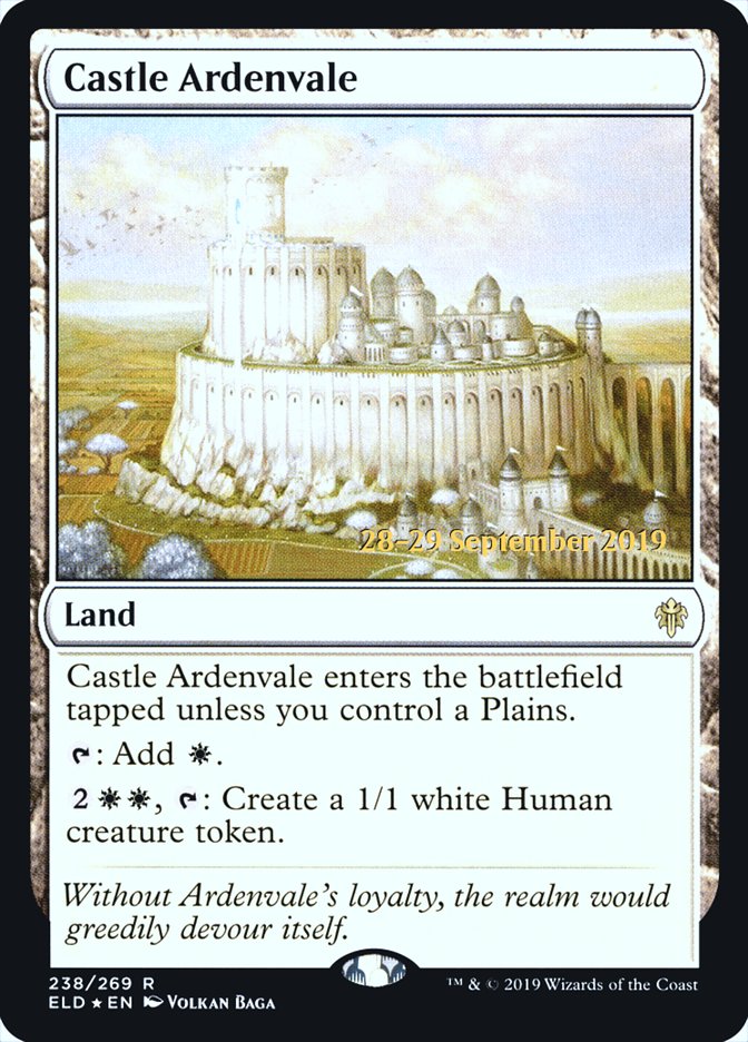 Castle Ardenvale [Throne of Eldraine Prerelease Promos] | Gamers Paradise