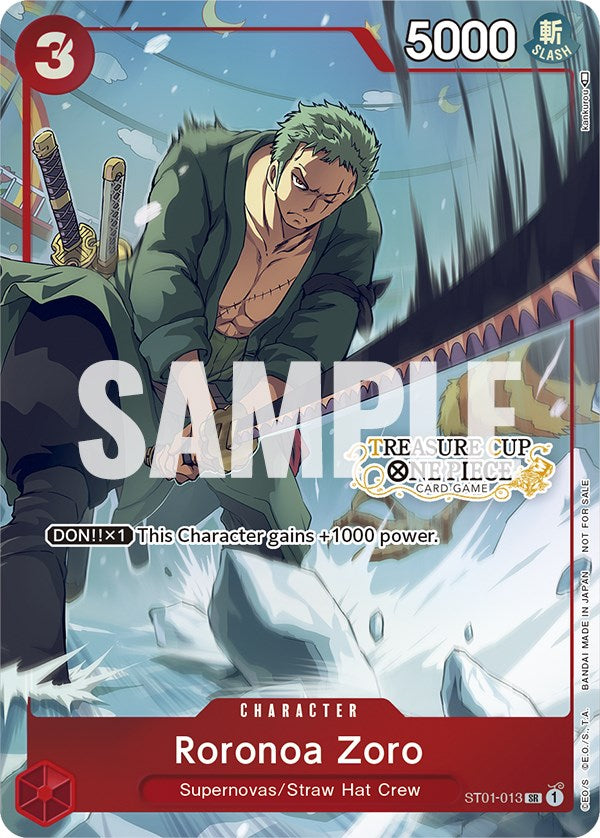 Roronoa Zoro (Treasure Cup) [One Piece Promotion Cards] | Gamers Paradise