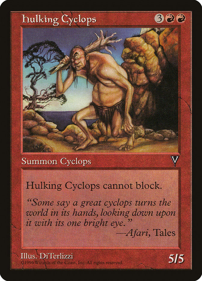 Hulking Cyclops [Visions] | Gamers Paradise