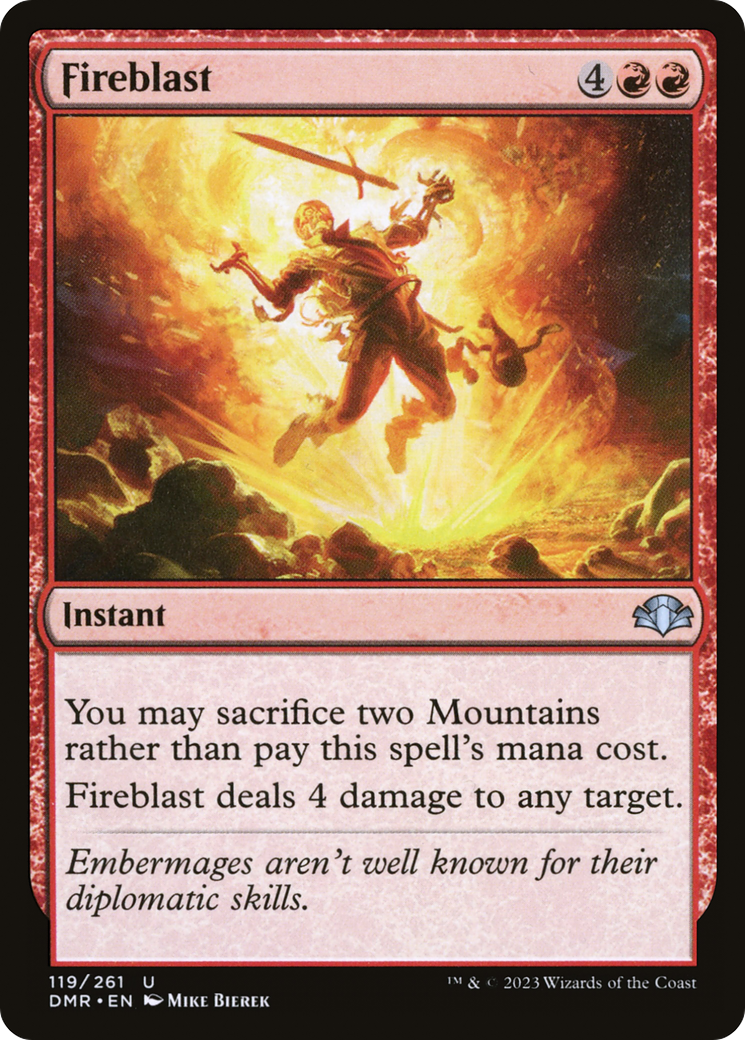 Fireblast [Dominaria Remastered] | Gamers Paradise
