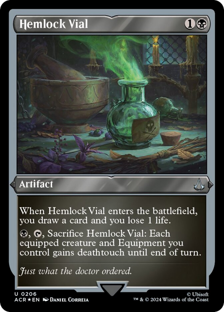 Hemlock Vial (Foil Etched) [Assassin's Creed] | Gamers Paradise