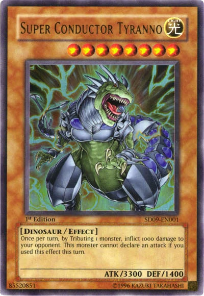 Super Conductor Tyranno [SD09-EN001] Ultra Rare | Gamers Paradise