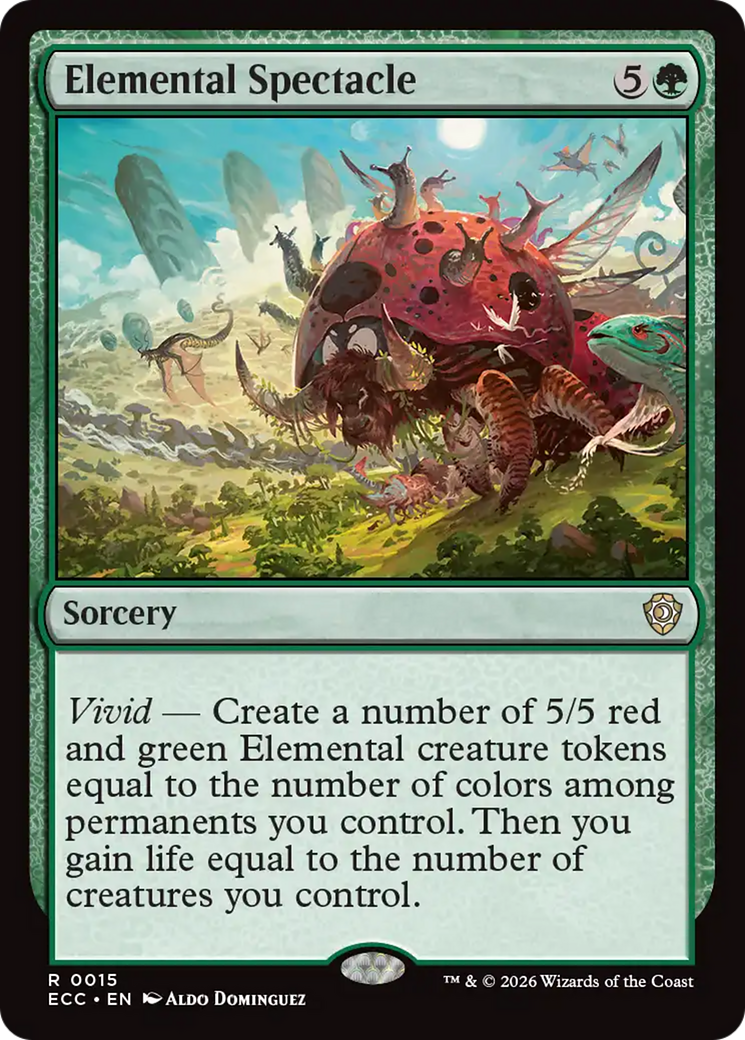 Elemental Spectacle [Lorwyn Eclipsed Commander] | Gamers Paradise