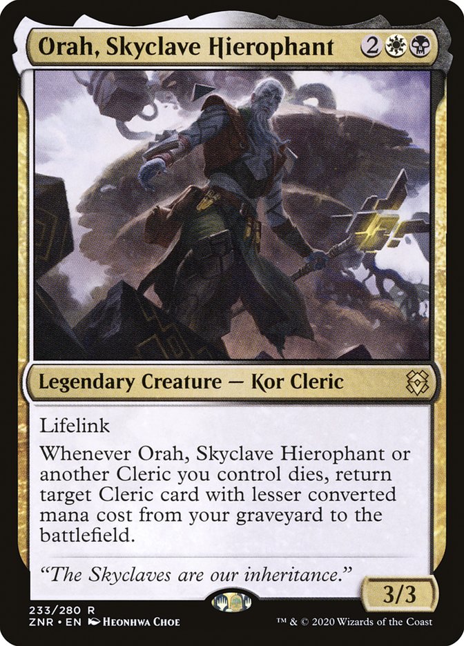 Orah, Skyclave Hierophant [Zendikar Rising] | Gamers Paradise