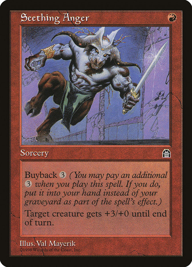 Seething Anger [Stronghold] | Gamers Paradise