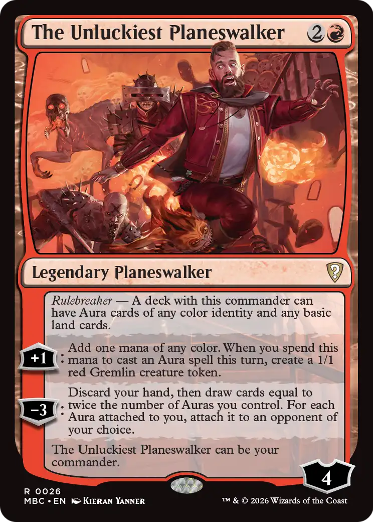 The Unluckiest Planeswalker [Mystery Booster: Commander Edition] | Gamers Paradise
