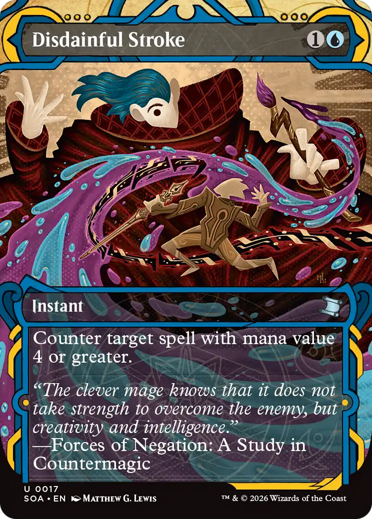 Disdainful Stroke [Secrets of Strixhaven: Mystical Archive] | Gamers Paradise