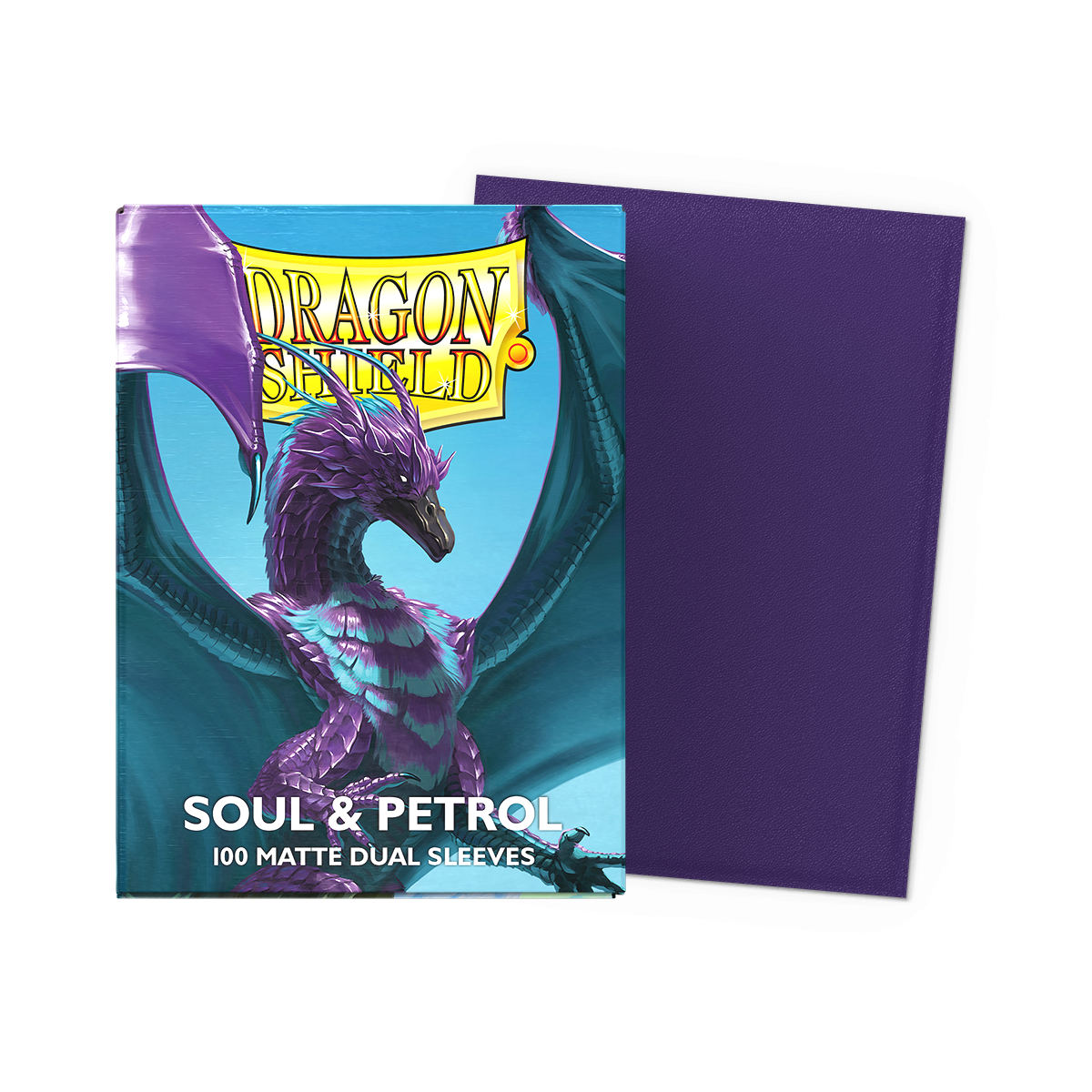 Dragon Shield: Standard 100ct Sleeves - Soul and Petrol | Gamers Paradise