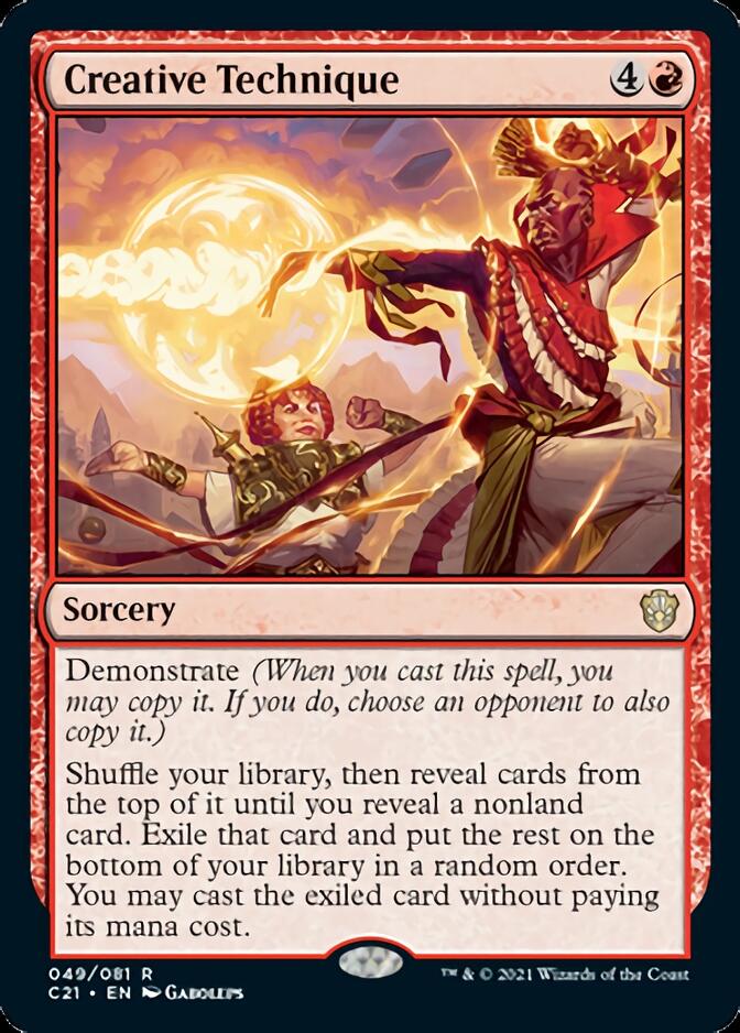 Creative Technique [Commander 2021] | Gamers Paradise
