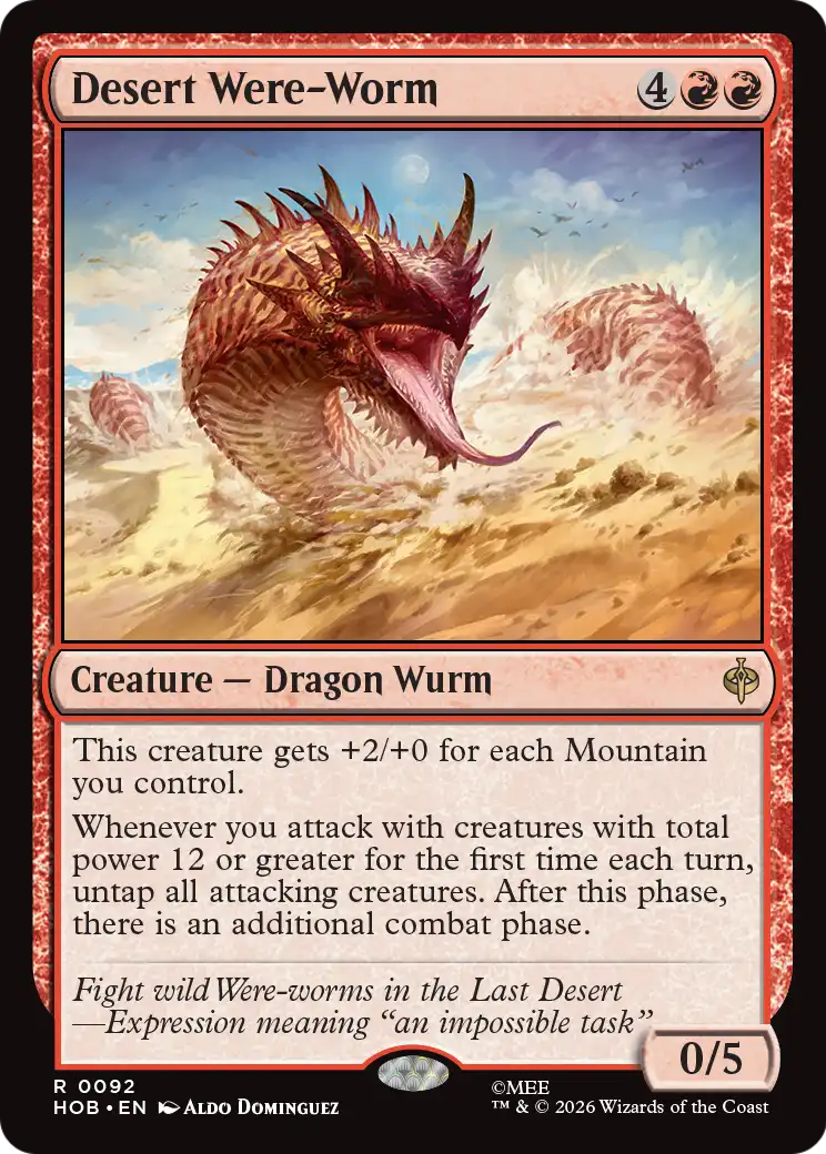 Desert Were-Worm [The Hobbit] | Gamers Paradise