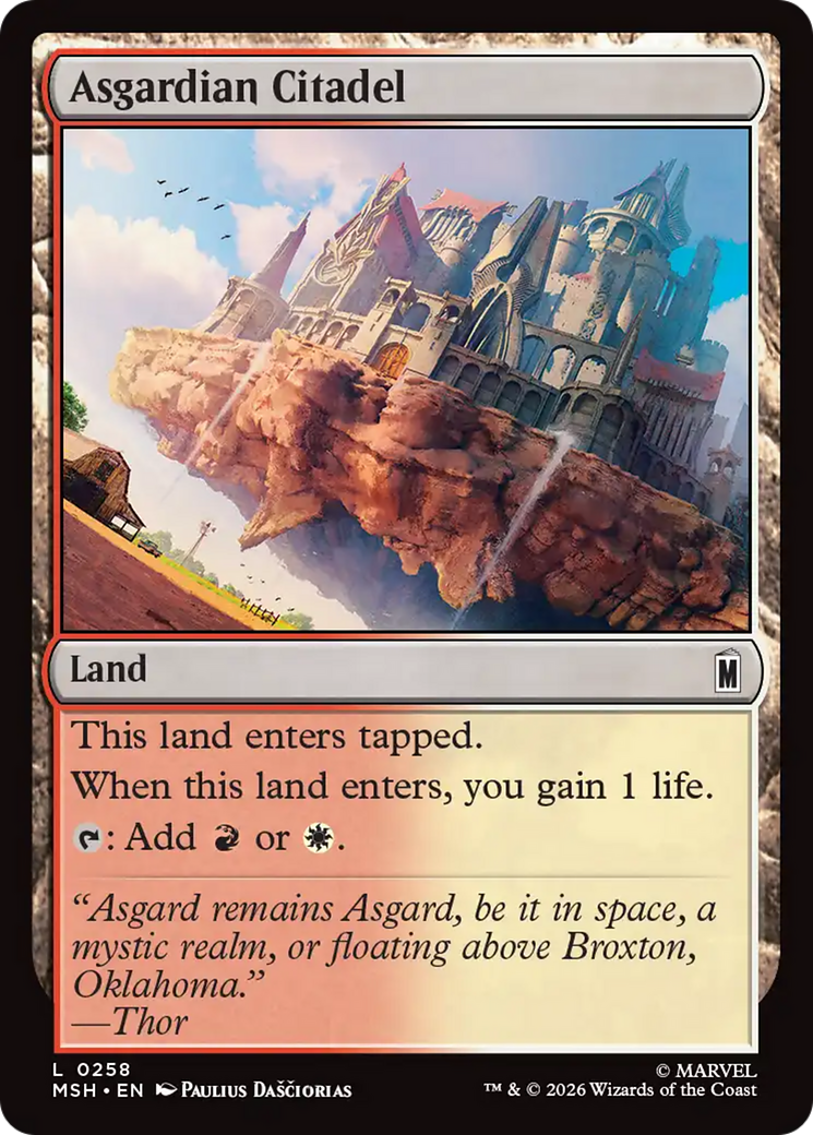 Asgardian Citadel [Marvel Super Heroes] | Gamers Paradise