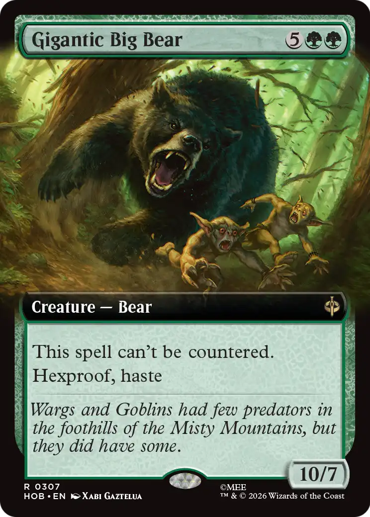 Gigantic Big Bear (Extended Art) [The Hobbit] | Gamers Paradise