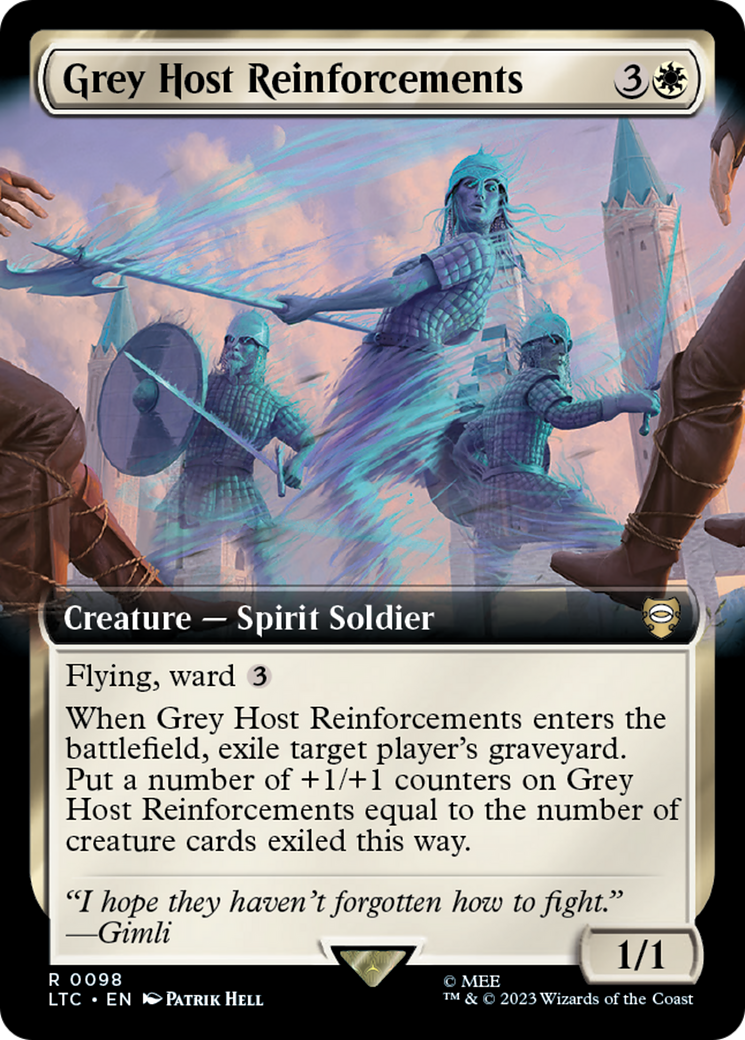 Grey Host Reinforcements (Extended Art) [The Lord of the Rings: Tales of Middle-Earth Commander] | Gamers Paradise