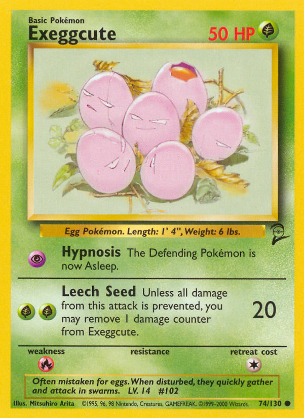 Exeggcute (74/130) [Base Set 2] | Gamers Paradise