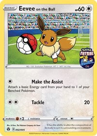 Eevee on the Ball (002/005) [Miscellaneous Cards] | Gamers Paradise