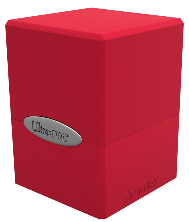 Ultra PRO: Satin Cube - Apple Red | Gamers Paradise