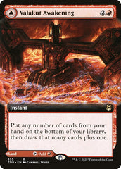 Valakut Awakening // Valakut Stoneforge (Extended Art) [Zendikar Rising] | Gamers Paradise