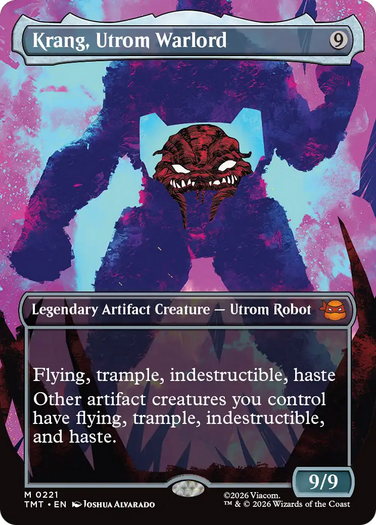 Krang, Utrom Warlord (Borderless) [Teenage Mutant Ninja Turtles] | Gamers Paradise