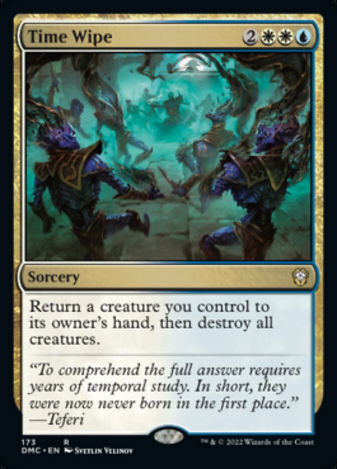 Time Wipe [Dominaria United Commander] | Gamers Paradise