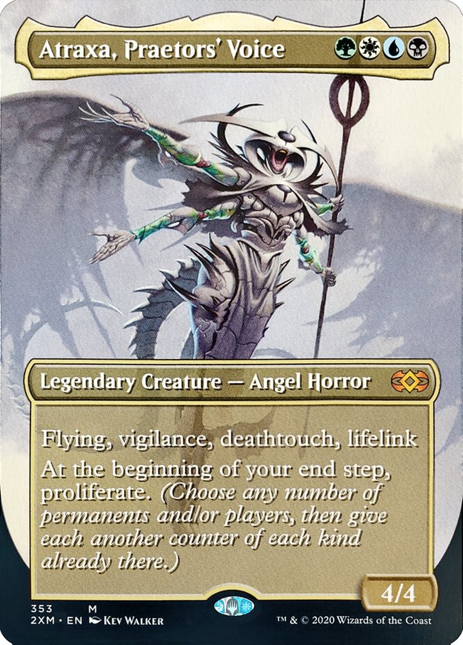 Atraxa, Praetors' Voice (Toppers) [Double Masters] | Gamers Paradise