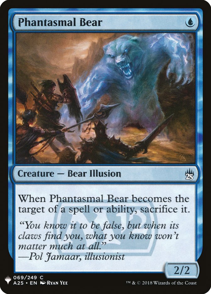Phantasmal Bear [Mystery Booster] | Gamers Paradise