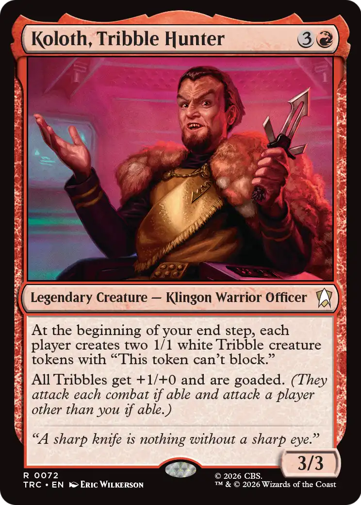 Koloth, Tribble Hunter [Star Trek] | Gamers Paradise