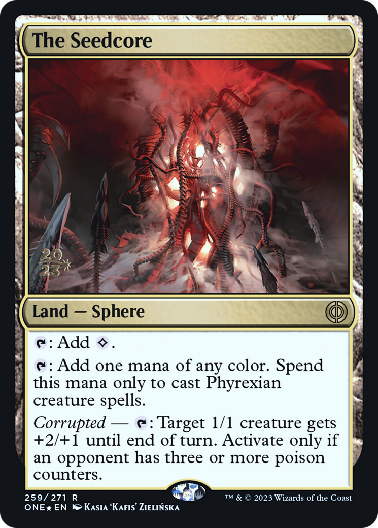 The Seedcore [Phyrexia: All Will Be One Prerelease Promos] | Gamers Paradise
