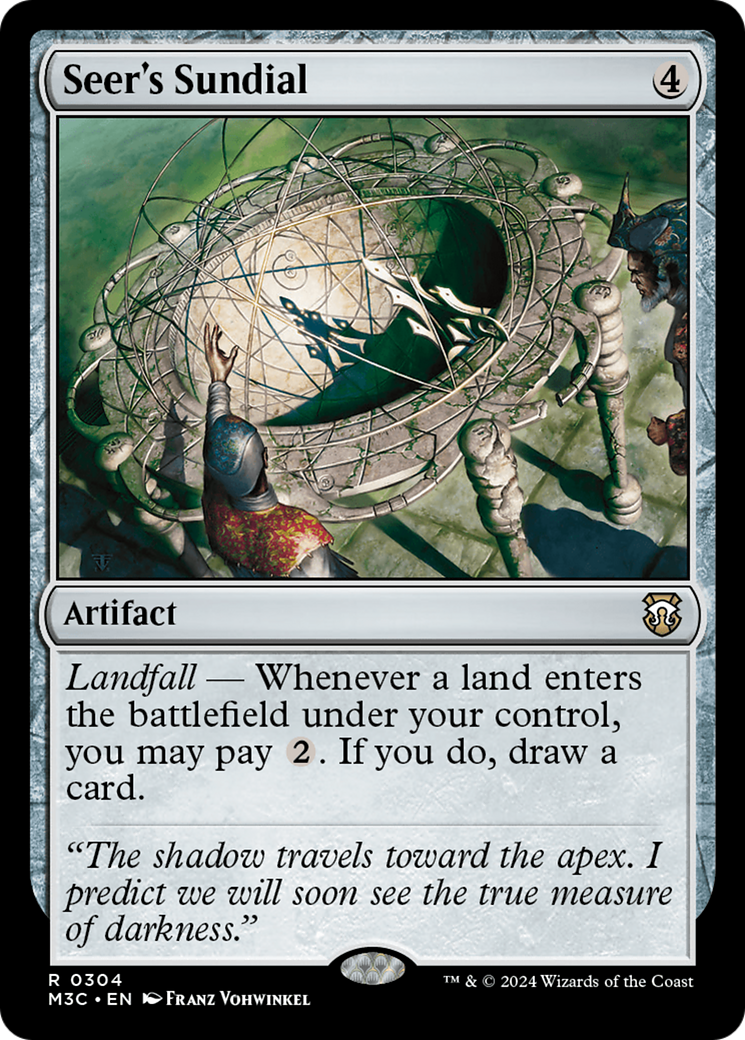 Seer's Sundial (Ripple Foil) [Modern Horizons 3 Commander] | Gamers Paradise