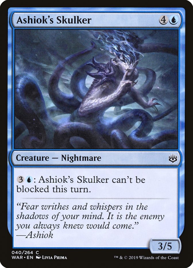 Ashiok's Skulker [War of the Spark] | Gamers Paradise