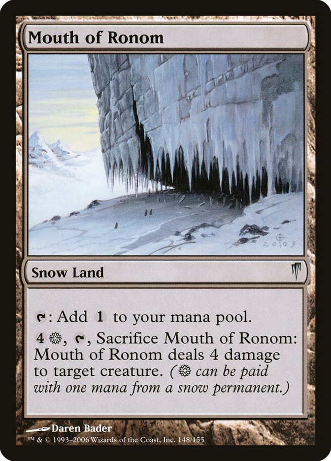 Mouth of Ronom [Coldsnap] | Gamers Paradise