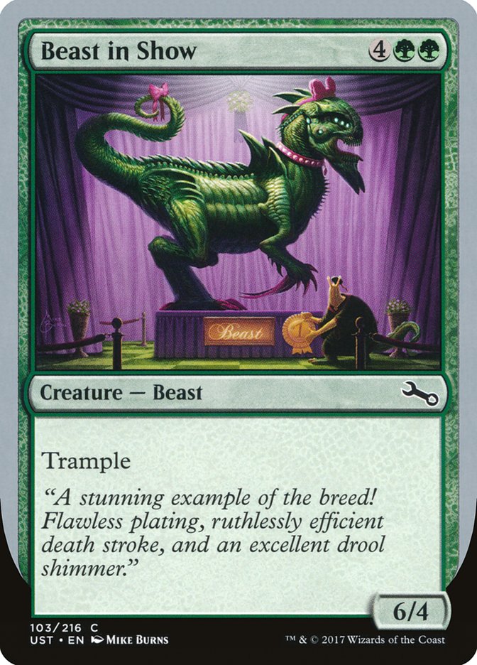 Beast in Show ("A stunning example...") [Unstable] | Gamers Paradise