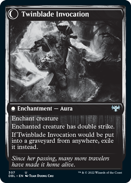 Twinblade Geist // Twinblade Invocation [Innistrad: Double Feature] | Gamers Paradise