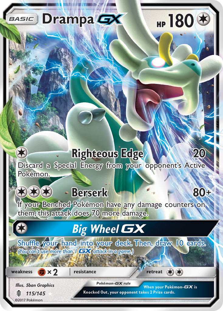 Drampa GX (115/145) [Sun & Moon: Guardians Rising] | Gamers Paradise