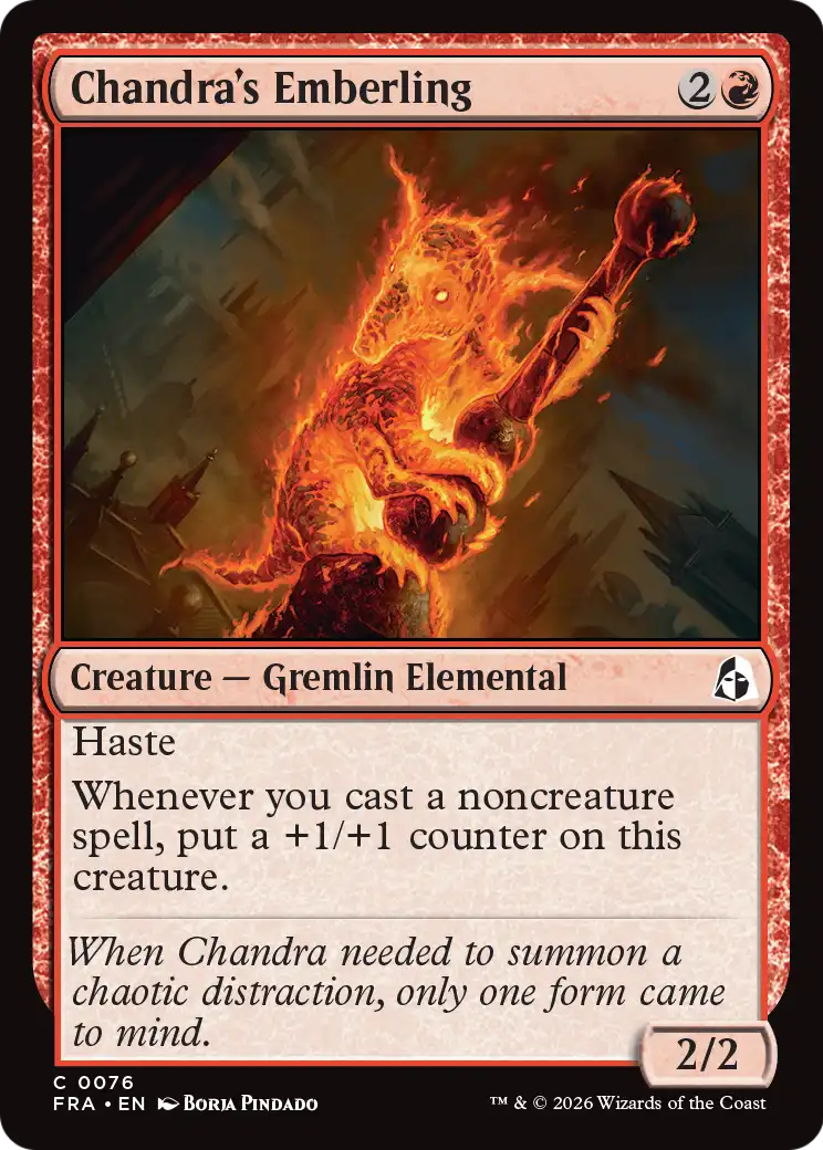 Chandra's Emberling [Reality Fracture] | Gamers Paradise