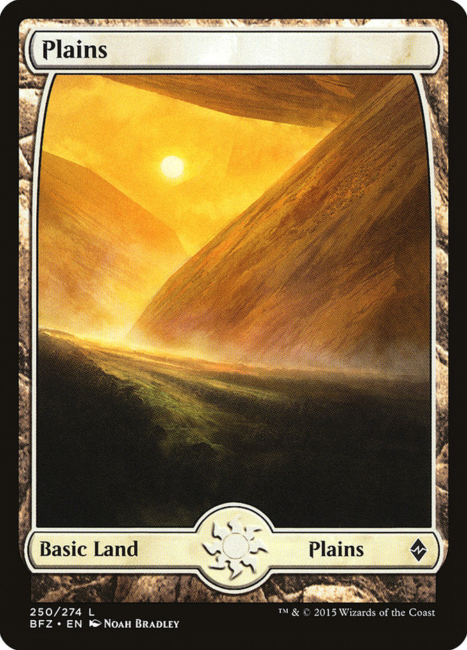 Plains (250) (Full Art) [Battle for Zendikar] | Gamers Paradise