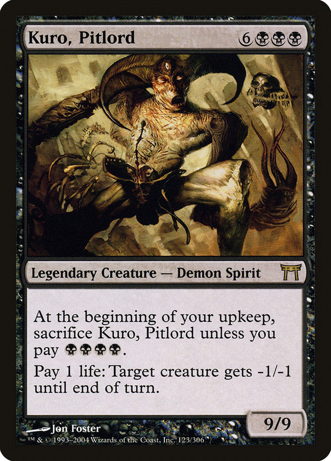 Kuro, Pitlord [Champions of Kamigawa] | Gamers Paradise