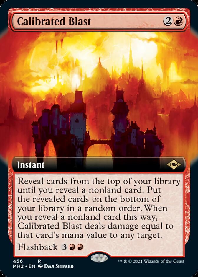 Calibrated Blast (Extended Art) [Modern Horizons 2] | Gamers Paradise