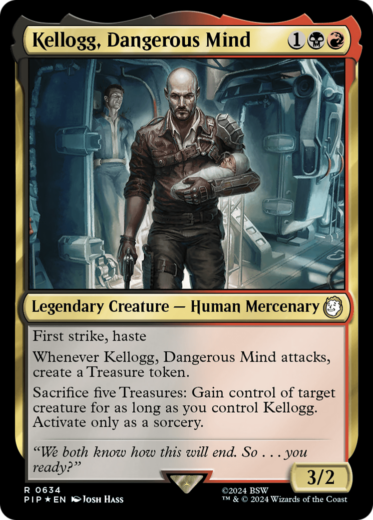 Kellogg, Dangerous Mind (Surge Foil) [Fallout] | Gamers Paradise