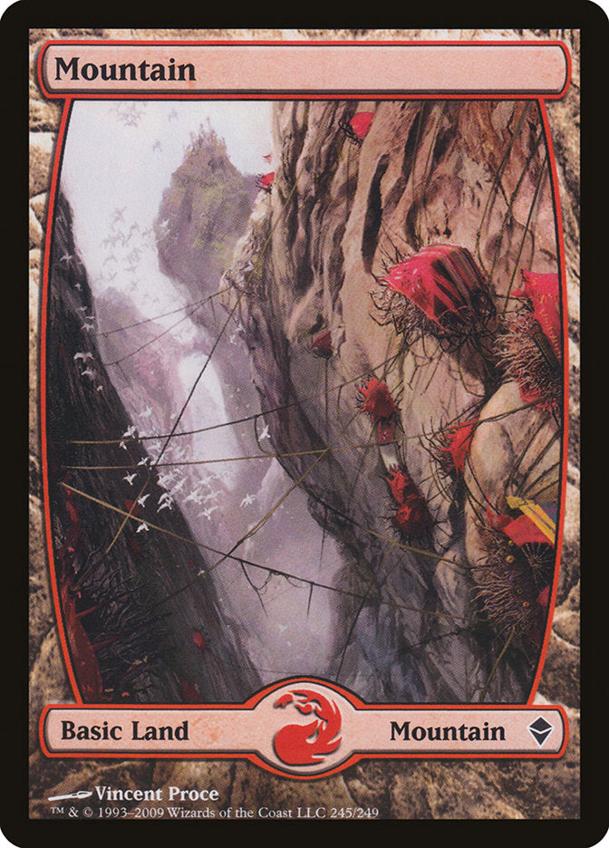 Mountain (245) [Zendikar] | Gamers Paradise