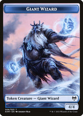 Elf Warrior // Giant Wizard Double-Sided Token [Kaldheim Tokens] | Gamers Paradise