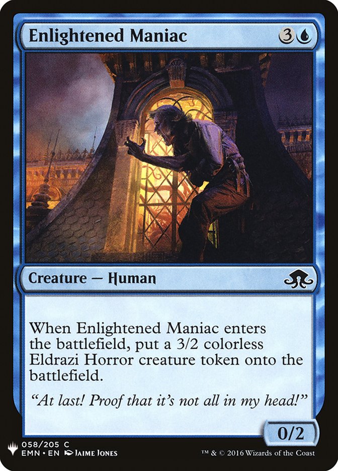 Enlightened Maniac [Mystery Booster] | Gamers Paradise