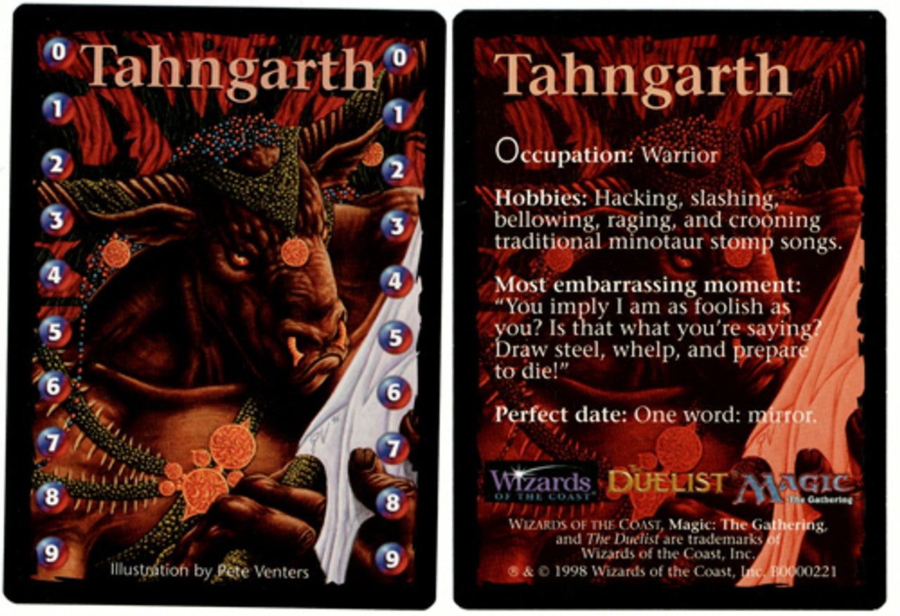 Tahngarth Life Counter Token [Media Promos] | Gamers Paradise