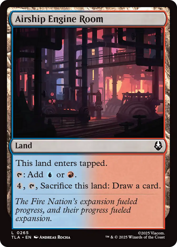 Airship Engine Room [Avatar: The Last Airbender] | Gamers Paradise