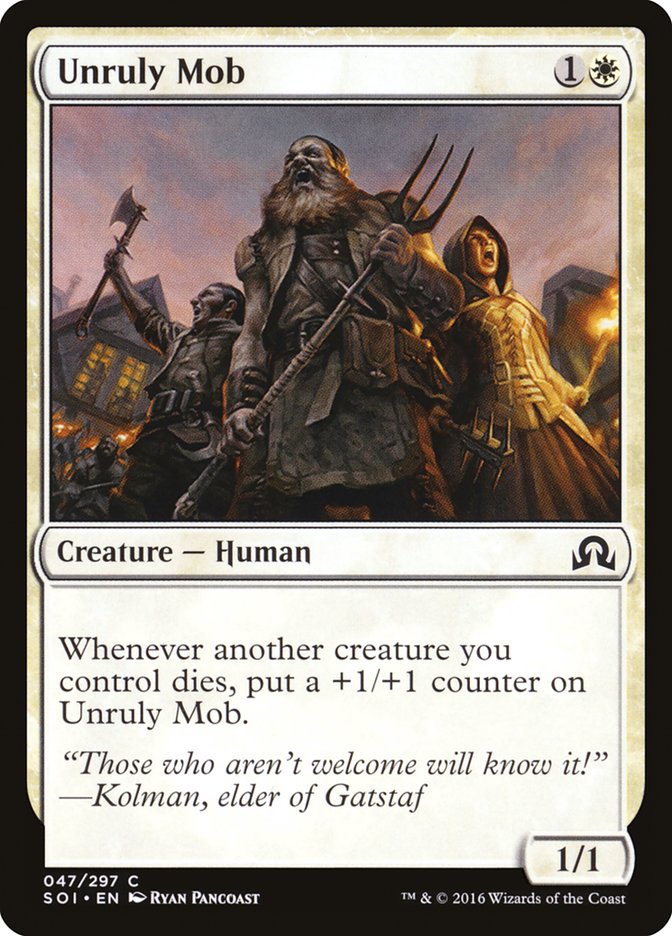 Unruly Mob [Shadows over Innistrad] | Gamers Paradise
