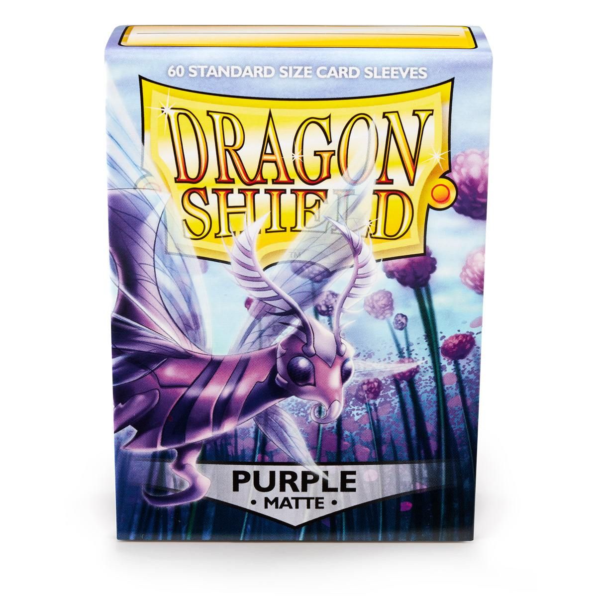 Dragon Shield: Standard 60ct Sleeves - Purple (Matte) | Gamers Paradise