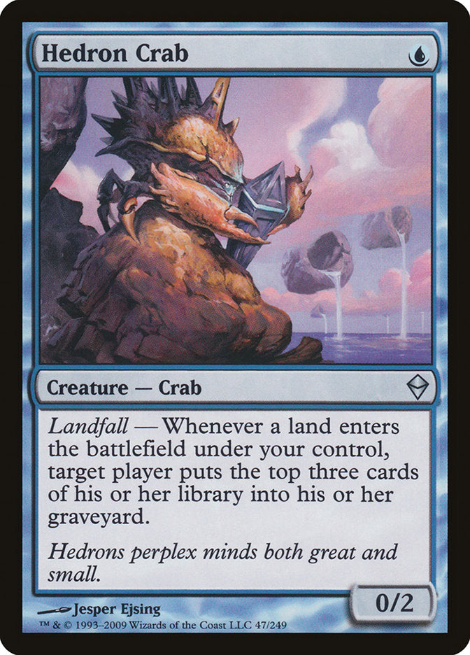 Hedron Crab [Zendikar] | Gamers Paradise