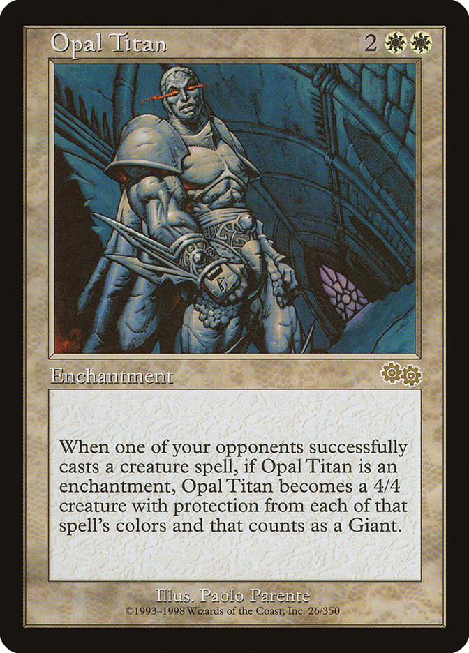Opal Titan [Urza's Saga] | Gamers Paradise