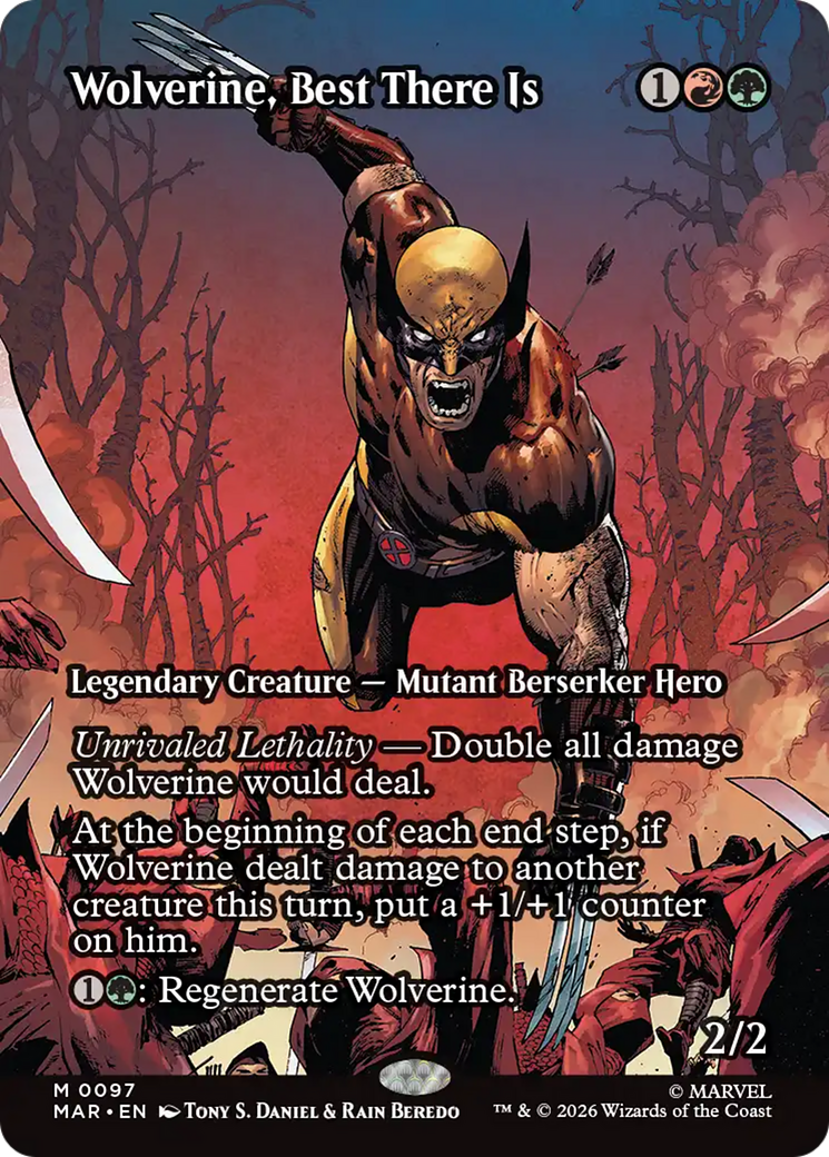 Wolverine, Best There Is (Borderless) [Marvel Universe: Eternal-Legal] | Gamers Paradise