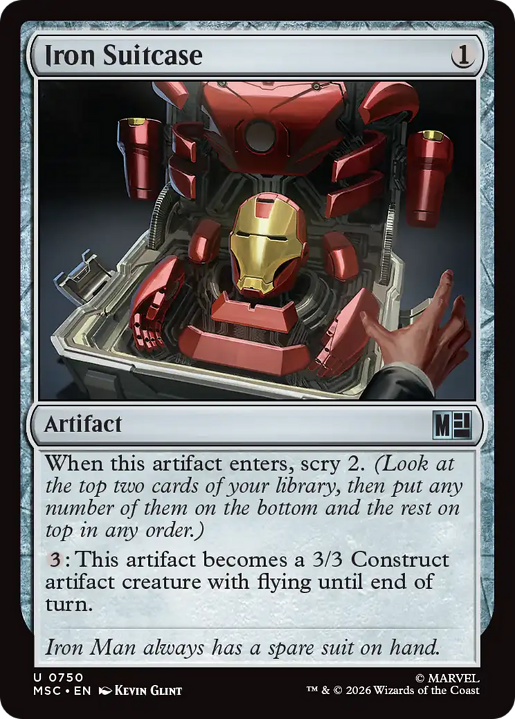 Iron Suitcase [Marvel Super Heroes Commander] | Gamers Paradise